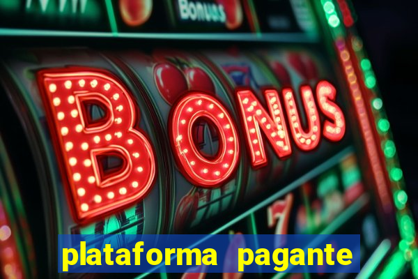 plataforma pagante fortune tiger